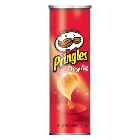 Pringles Pringles Original Chips 5.26 oz Can, PK14 650278